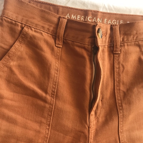 American Eagle Wide Leg Crop Rust 0 - Picture 9 of 13